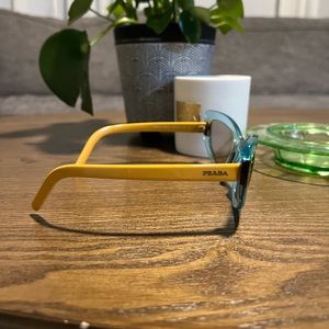 Prada Cat Eye Blue Sunnies